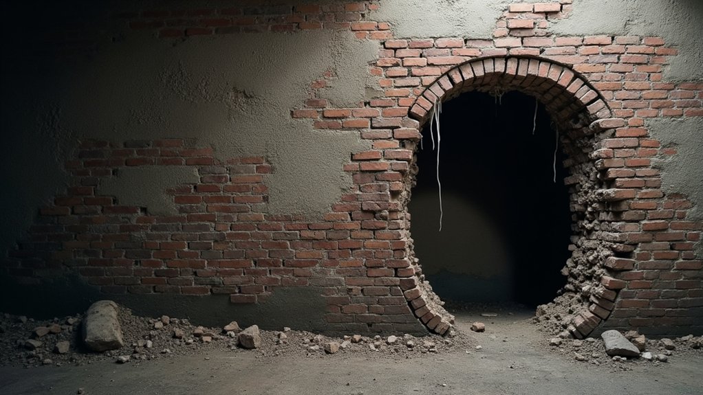 basement wall bowing hazardous consequences